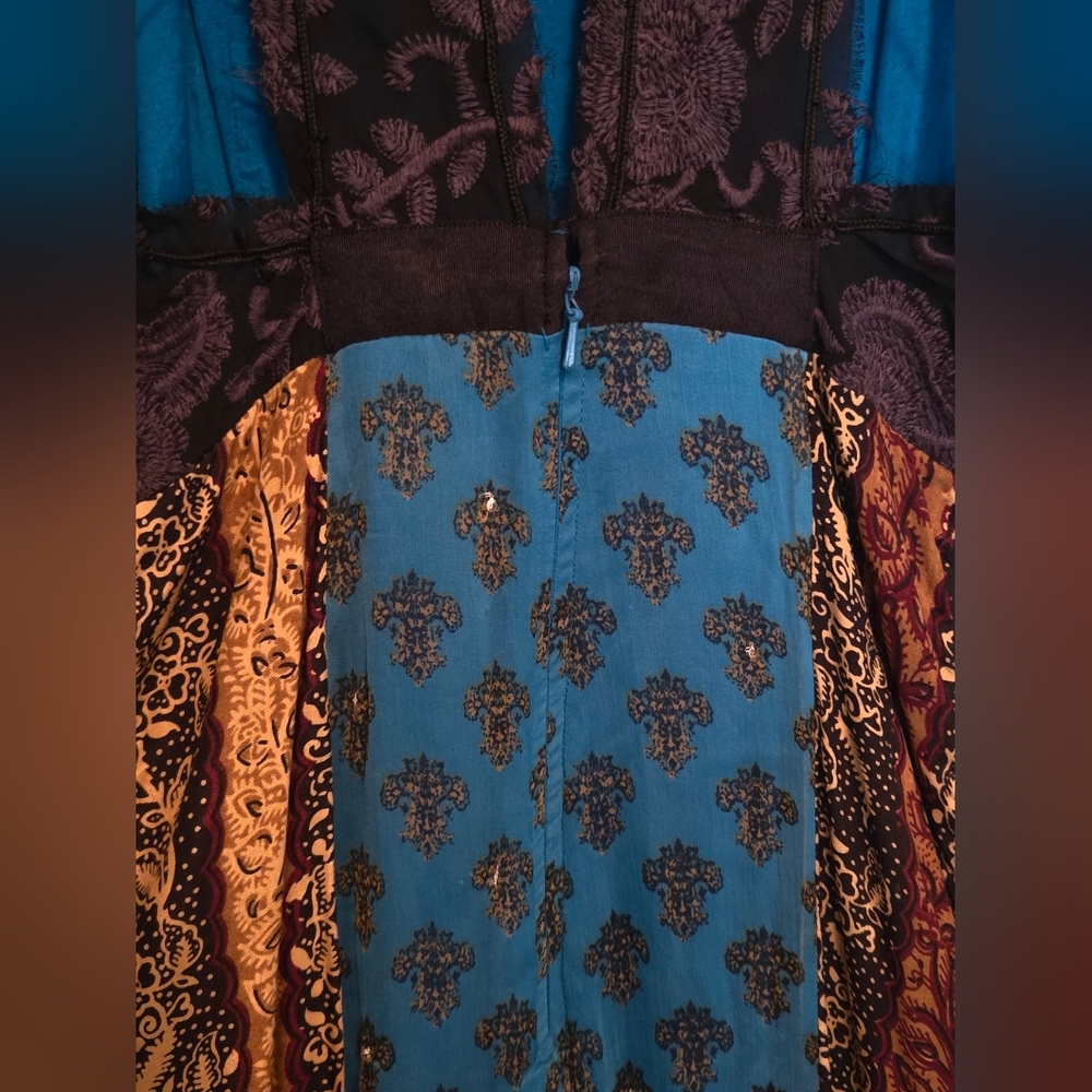 NWOT SIZE 4 FREE PEOPLE "STARDUST" MAXI DRESS - Picture 6 of 14